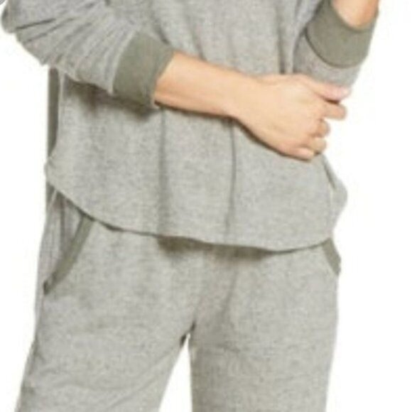 PROJECT SOCIAL T Woman Pajama Bottoms Small Intimates Gray‎ Drawstring Pants - Picture 7 of 7